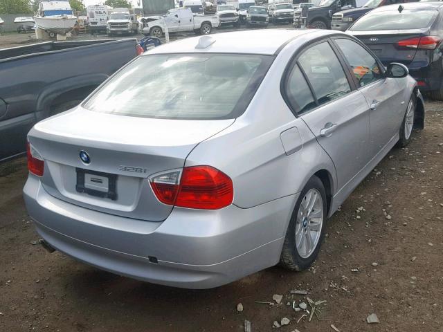 WBAVC53517FZ76763 - 2007 BMW 328 I SULE SILVER photo 4