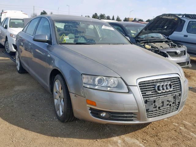 WAUDH74FX6N125002 - 2006 AUDI A6 3.2 QUA GRAY photo 1