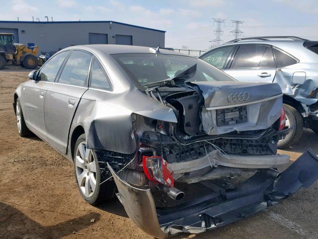 WAUDH74FX6N125002 - 2006 AUDI A6 3.2 QUA GRAY photo 3