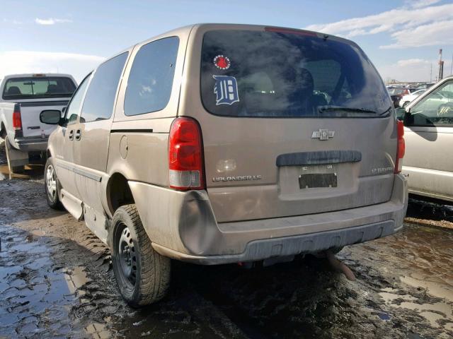 1GNDV23L26D185603 - 2006 CHEVROLET UPLANDER L 金色 照片 3