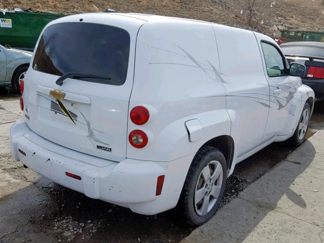 3GCCA85B79S591243 - 2009 CHEVROLET HHR PANEL WHITE photo 4