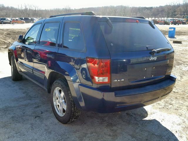 1J4GR48KX5C665781 - 2005 JEEP GRAND CHER BLUE photo 3