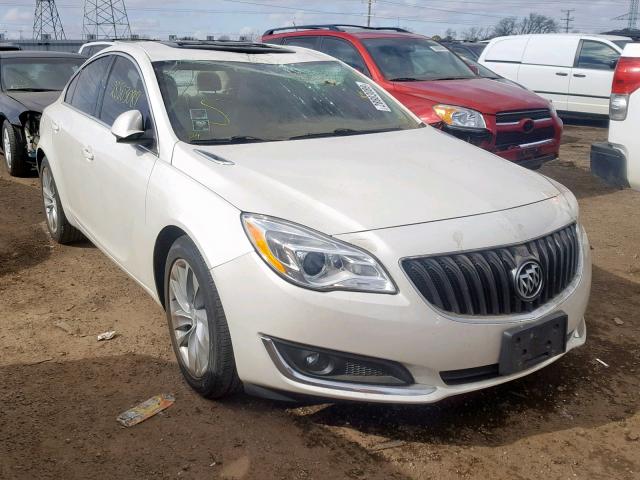 2G4GK5EX9E9209029 - 2014 BUICK REGAL WHITE photo 1