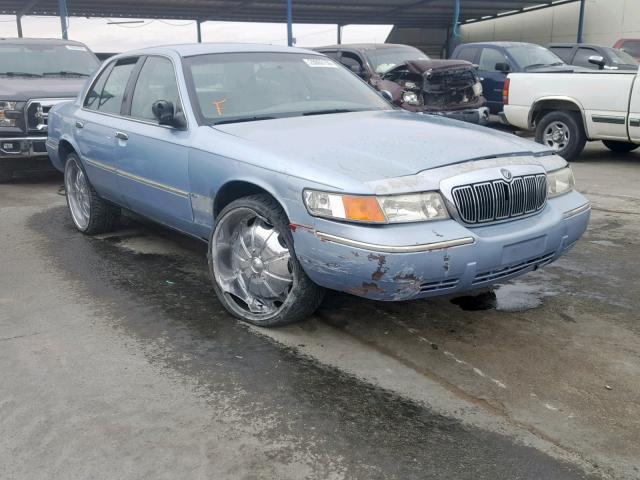 2MEFM75W4XX713711 - 1999 MERCURY GRAND MARQ BLUE photo 1