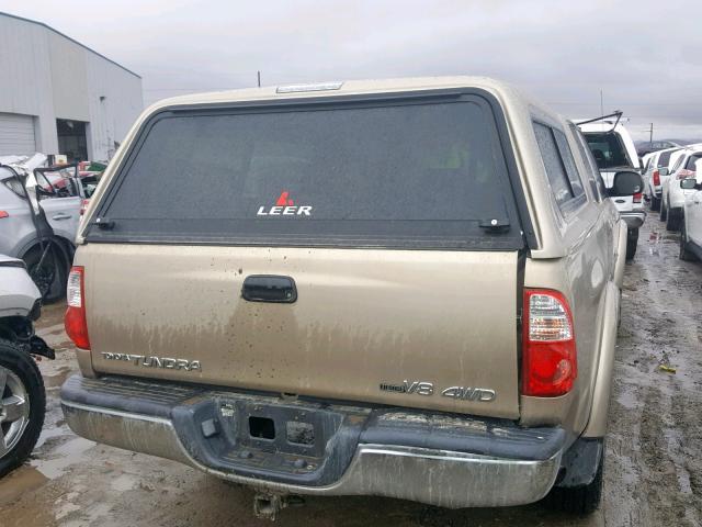 5TBBT44155S458561 - 2005 TOYOTA TUNDRA ACC GOLD photo 6