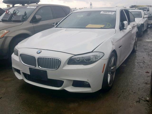 WBAFR9C56CDV58716 - 2012 BMW 550 I WHITE photo 2