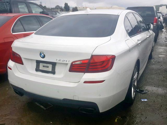 WBAFR9C56CDV58716 - 2012 BMW 550 I WHITE photo 4