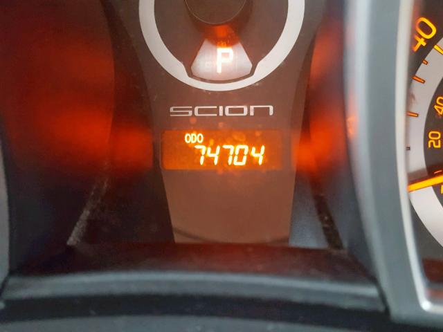JTKJF5C79E3067445 - 2014 TOYOTA SCION TC GRAY photo 8