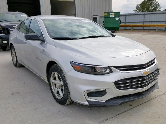 1G1ZB5ST7HF108333 - 2017 CHEVROLET MALIBU LS SILVER photo 1