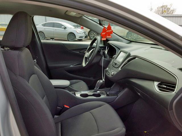 1G1ZB5ST7HF108333 - 2017 CHEVROLET MALIBU LS SILVER photo 5