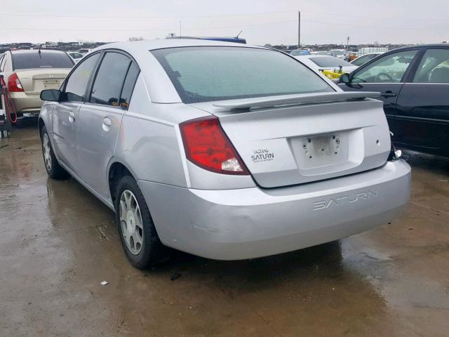1G8AJ52F55Z118350 - 2005 SATURN ION LEVEL SILVER photo 3