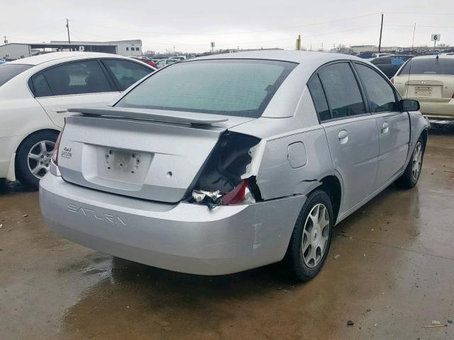 1G8AJ52F55Z118350 - 2005 SATURN ION LEVEL SILVER photo 4