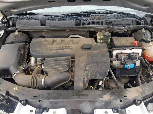 1G8AJ52F55Z118350 - 2005 SATURN ION LEVEL SILVER photo 7