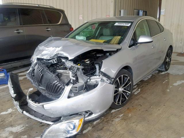 1G4PR5SK9H4118452 - 2017 BUICK VERANO SPO SILVER photo 2