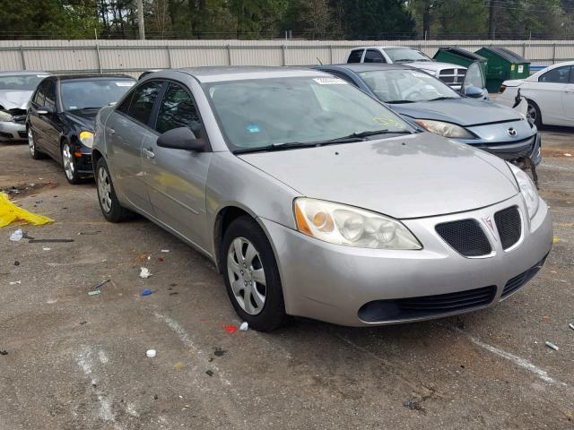 1G2ZF58B674190550 - 2007 PONTIAC G6 VALUE L GRAY photo 1