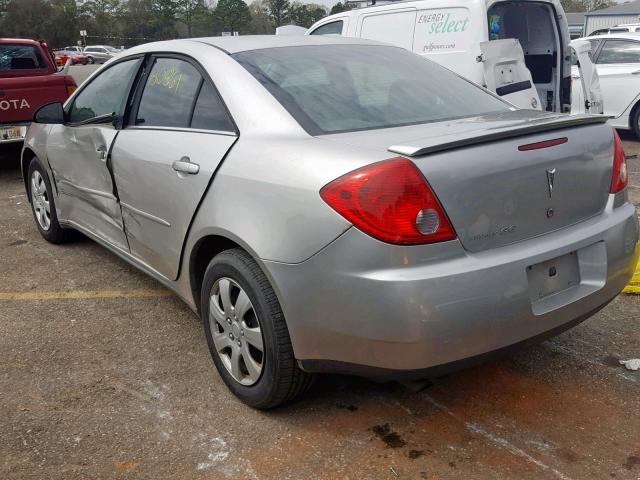 1G2ZF58B674190550 - 2007 PONTIAC G6 VALUE L GRAY photo 3