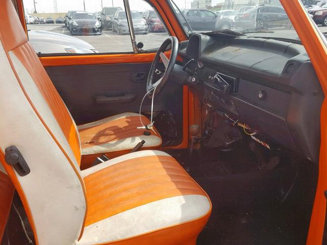 1332529120 - 1973 VOLKSWAGEN BEETLE ORANGE photo 5