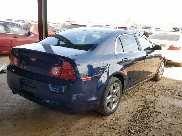 1G1ZC5EB5AF180041 - 2010 CHEVROLET MALIBU 1LT ლურჯი ფოტო 4