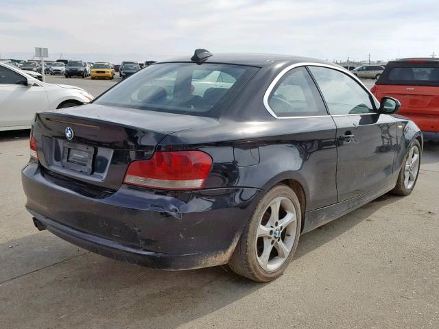 WBAUP7C59BVK79304 - 2011 BMW 128 I BLACK photo 4