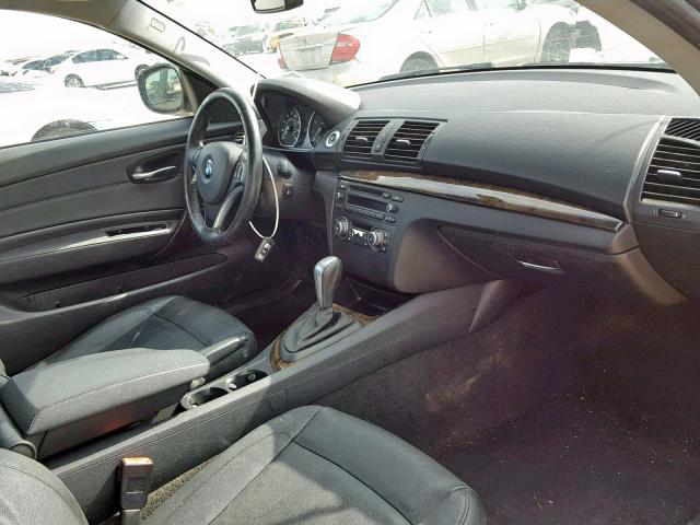 WBAUP7C59BVK79304 - 2011 BMW 128 I BLACK photo 5