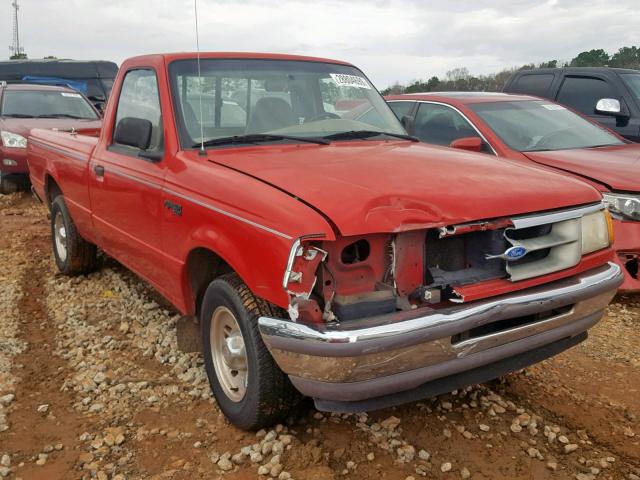 1FTCR10U5VUC51091 - 1997 FORD RANGER RED photo 1
