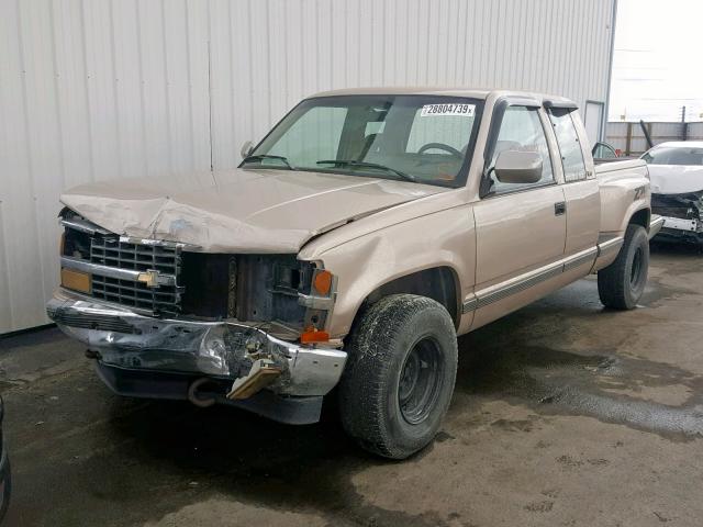 2GCEK19K6N1152743 - 1992 CHEVROLET GMT-400 K1 TAN photo 2