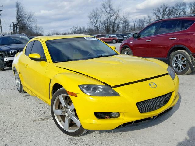 JM1FE173440106832 - 2004 MAZDA RX8 YELLOW photo 1