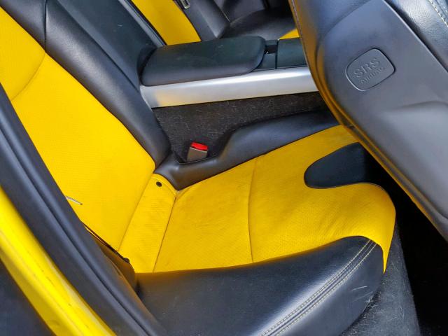 JM1FE173440106832 - 2004 MAZDA RX8 YELLOW photo 6