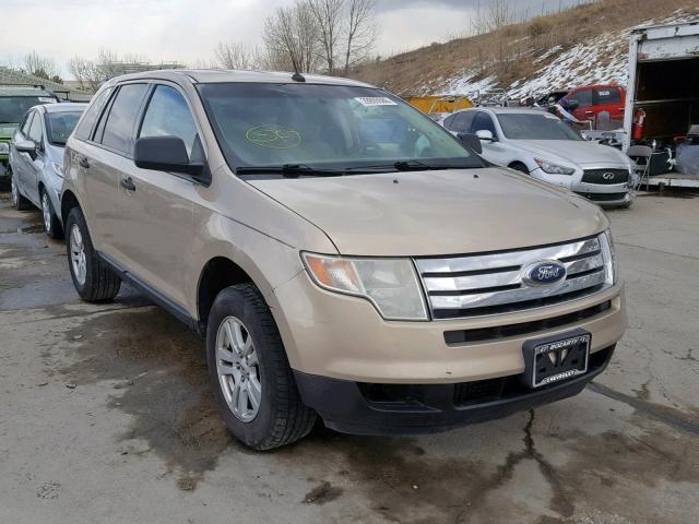 2FMDK36C77BA96714 - 2007 FORD EDGE SE GOLD photo 1