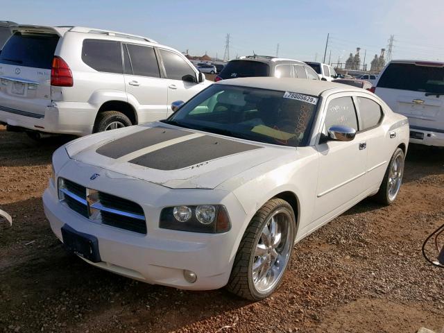 2B3CA3CV2AH107598 - 2010 DODGE CHARGER SX WHITE photo 2