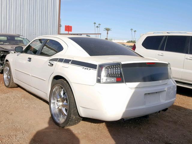 2B3CA3CV2AH107598 - 2010 DODGE CHARGER SX WHITE photo 3