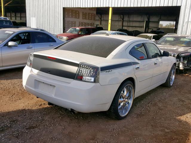 2B3CA3CV2AH107598 - 2010 DODGE CHARGER SX WHITE photo 4