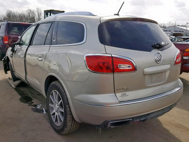 5GAKVCKD2DJ109458 - 2013 BUICK ENCLAVE TAN photo 3