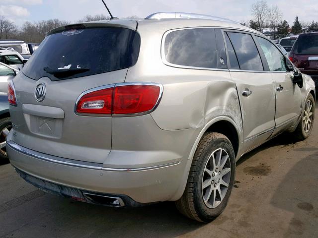 5GAKVCKD2DJ109458 - 2013 BUICK ENCLAVE TAN photo 4