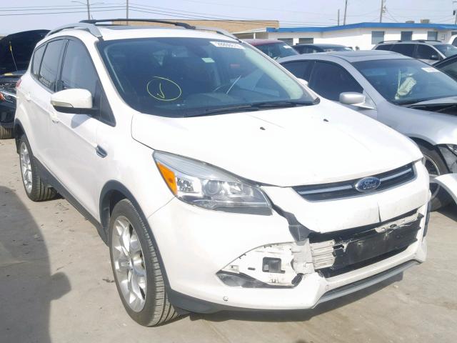 1FMCU0J91DUB00245 - 2013 FORD ESCAPE TIT WHITE photo 1