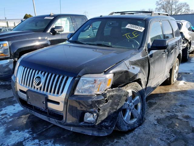 4M2CN8HG9BKJ04244 - 2011 MERCURY MARINER PR BLACK photo 2