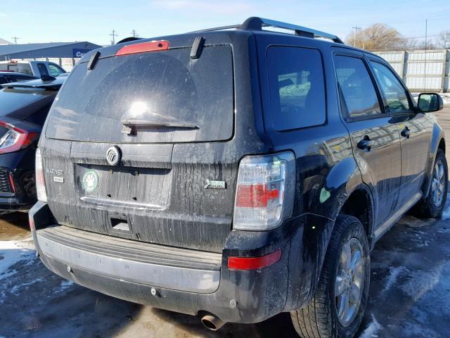 4M2CN8HG9BKJ04244 - 2011 MERCURY MARINER PR BLACK photo 4