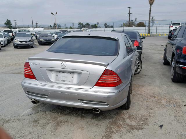 WDBNG75J0YA084157 - 2000 MERCEDES-BENZ S 500 SILVER photo 1