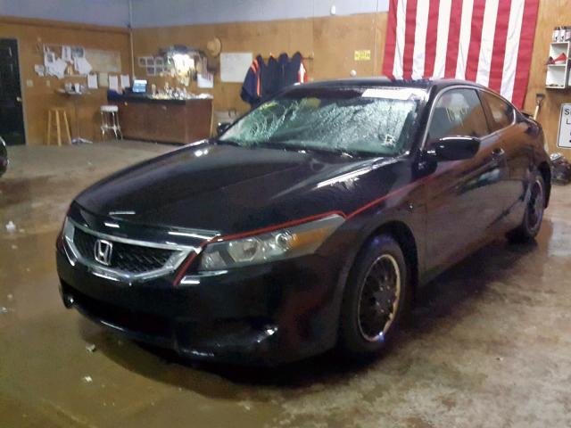 1HGCS11879A005691 - 2009 HONDA ACCORD EXL BLACK photo 2