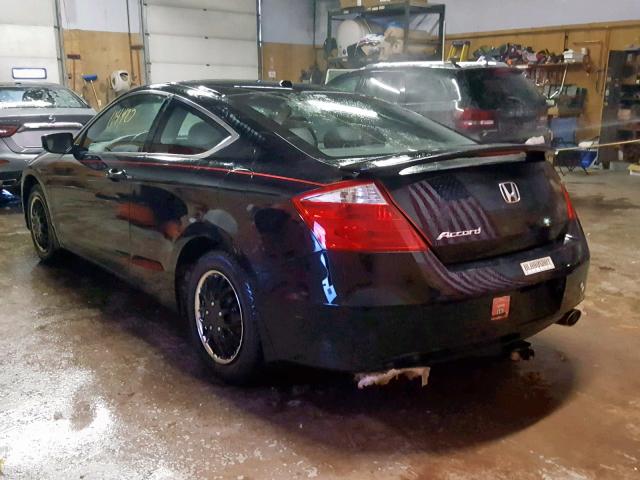 1HGCS11879A005691 - 2009 HONDA ACCORD EXL BLACK photo 3