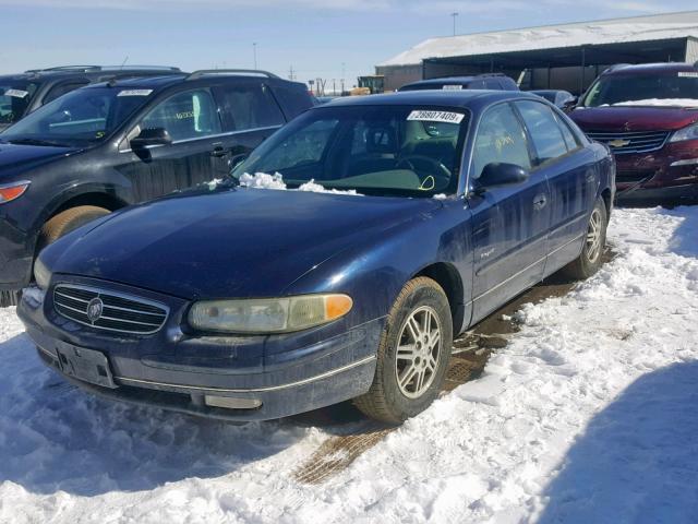 2G4WB52K0X1518331 - 1999 BUICK REGAL LS BLUE photo 2