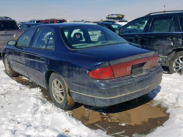 2G4WB52K0X1518331 - 1999 BUICK REGAL LS BLUE photo 3