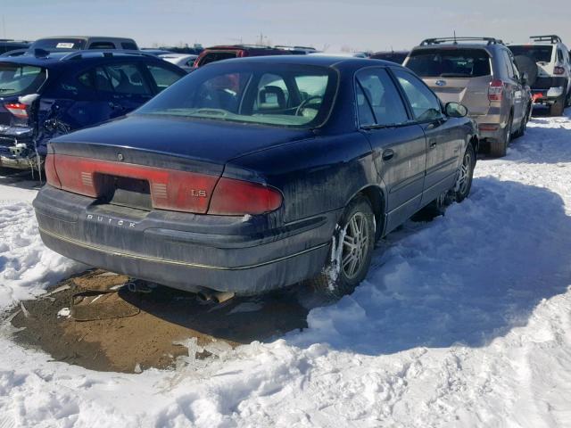 2G4WB52K0X1518331 - 1999 BUICK REGAL LS BLUE photo 4