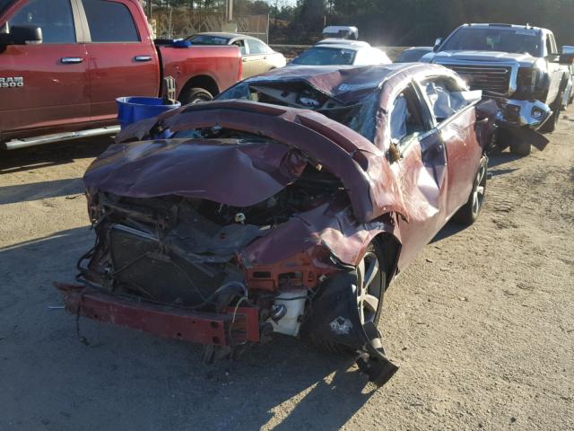 1G1ZJ57B18F288184 - 2008 CHEVROLET MALIBU 2LT MAROON photo 2