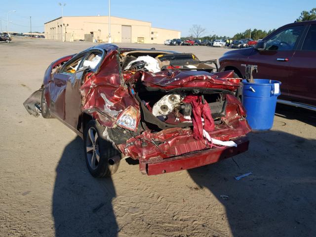 1G1ZJ57B18F288184 - 2008 CHEVROLET MALIBU 2LT MAROON photo 3