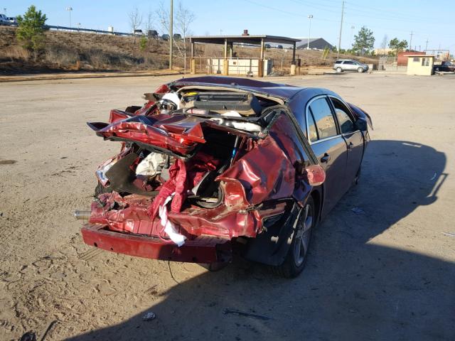 1G1ZJ57B18F288184 - 2008 CHEVROLET MALIBU 2LT MAROON photo 4