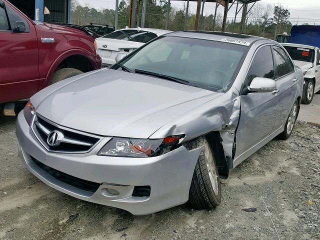 JH4CL96967C013289 - 2007 ACURA TSX SILVER photo 2