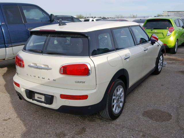 WMWLN5C34H2E33645 - 2017 MINI COOPER CLU CREAM photo 4