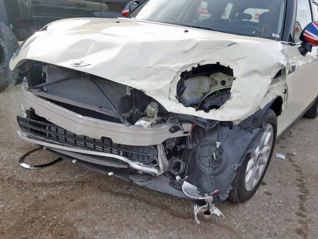 WMWLN5C34H2E33645 - 2017 MINI COOPER CLU CREAM photo 9