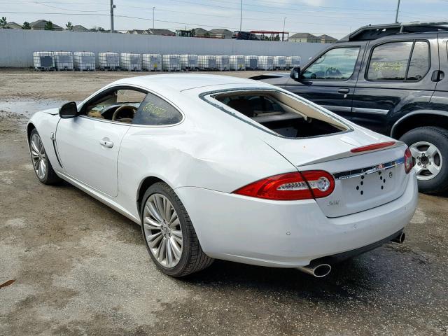 SAJWA4FB6BLB41877 - 2011 JAGUAR XK WHITE photo 3